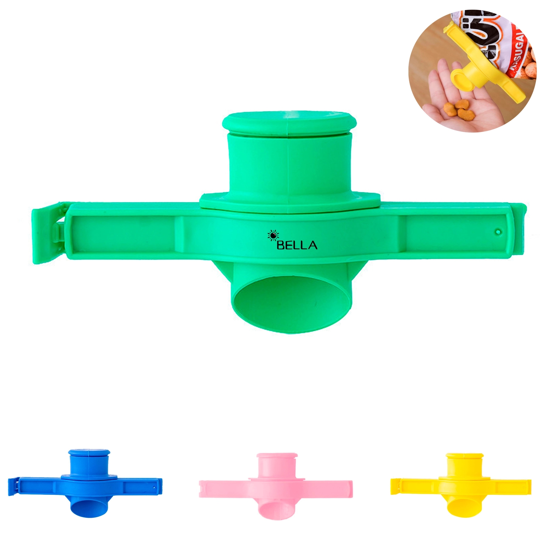 Plastic Sealing Clip For Food And Snack Bags 5