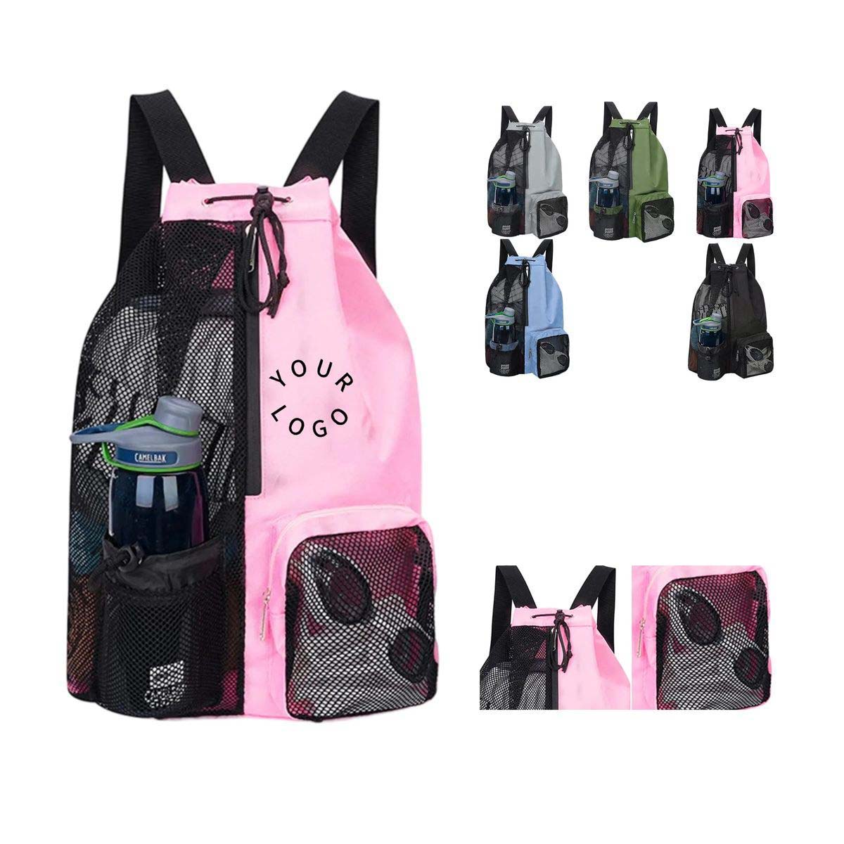 Lightweight Backpack with Adjustable Opening 1