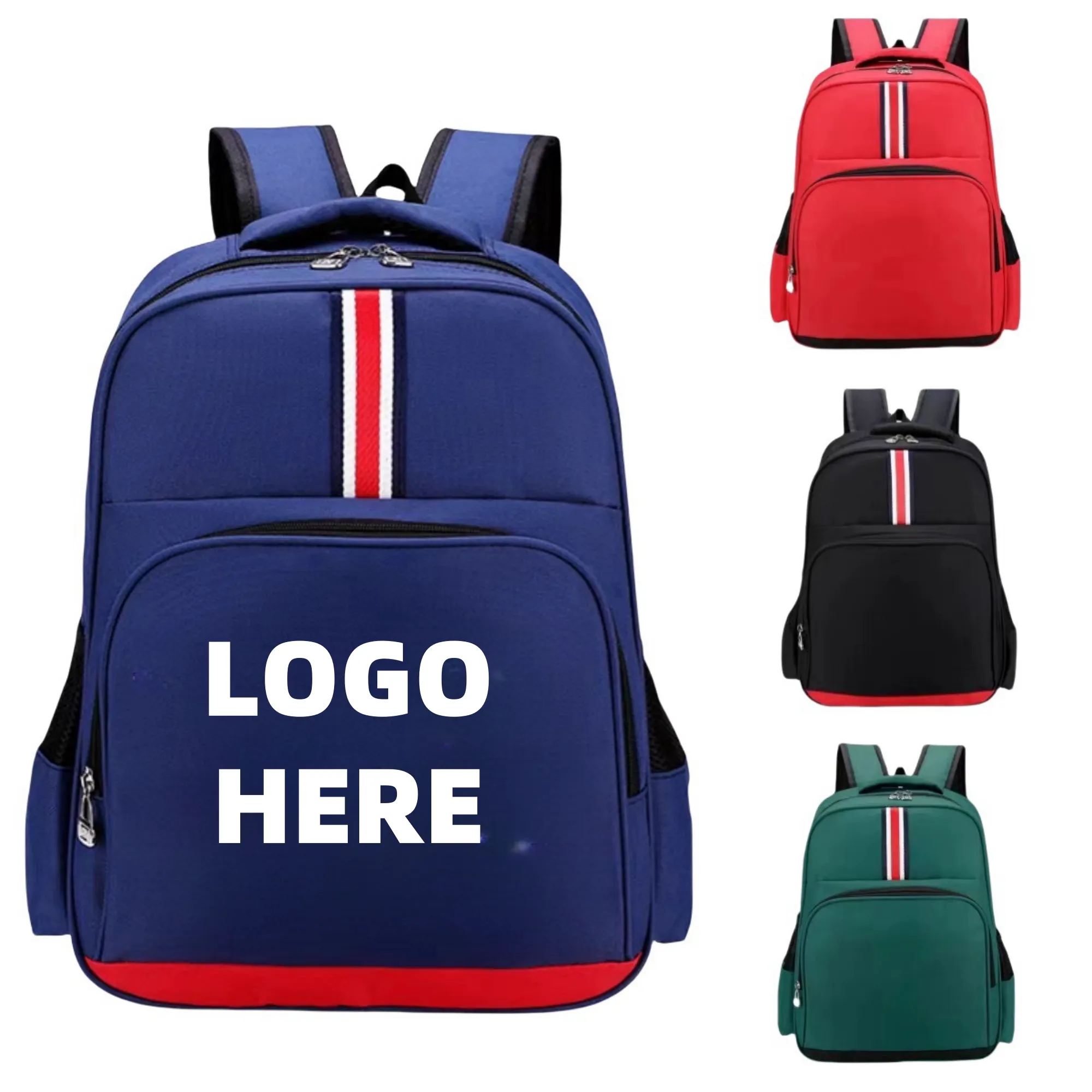 Large Capacity Shoulder Bag w/USB Charging Port & Reflective 1