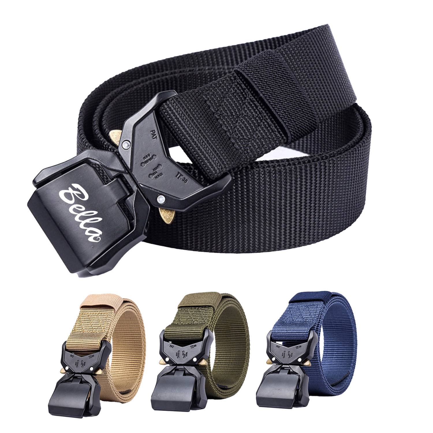 Adjustable Alloy Buckle Military Tactical Belt 1