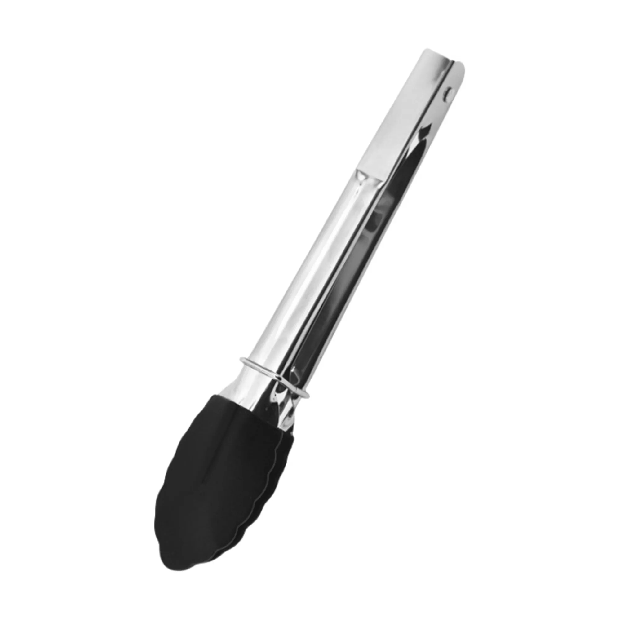 7" BBQ Silicone Tip Tongs 9