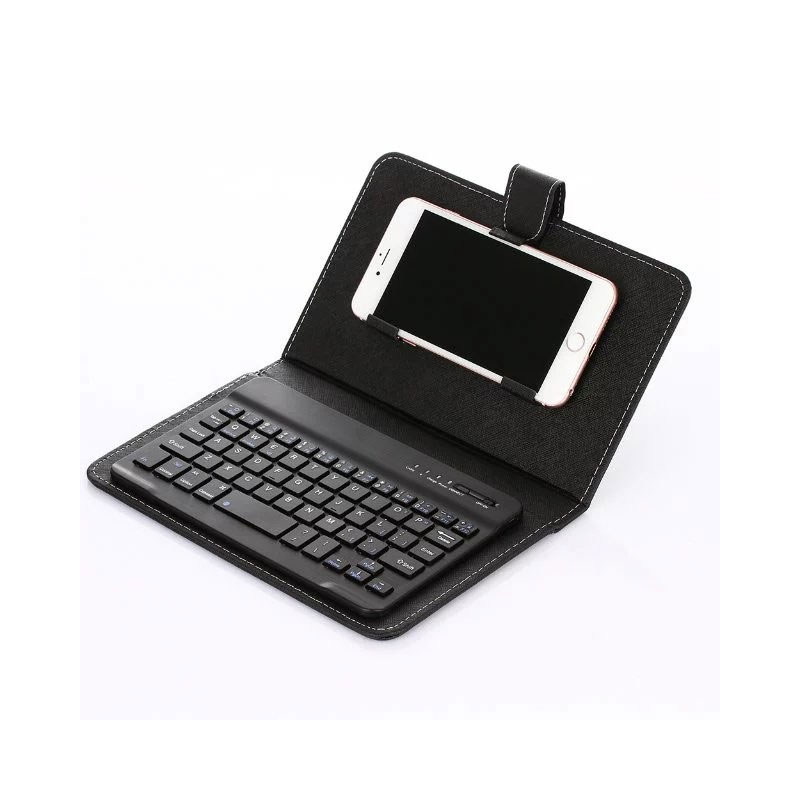 Leather Flip Tablet Case with Keyboard 1