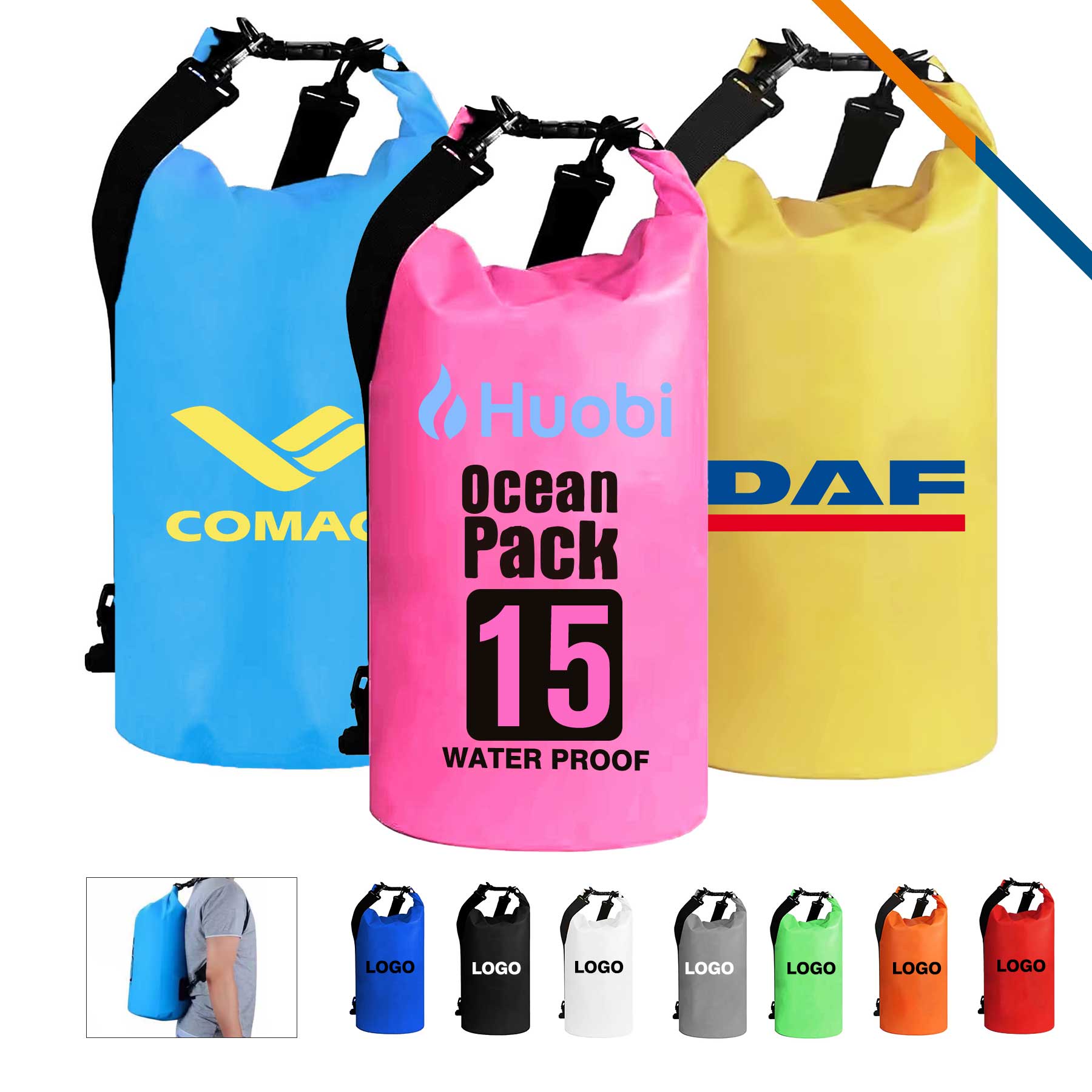 Dika Waterproof Bag - 15L 3