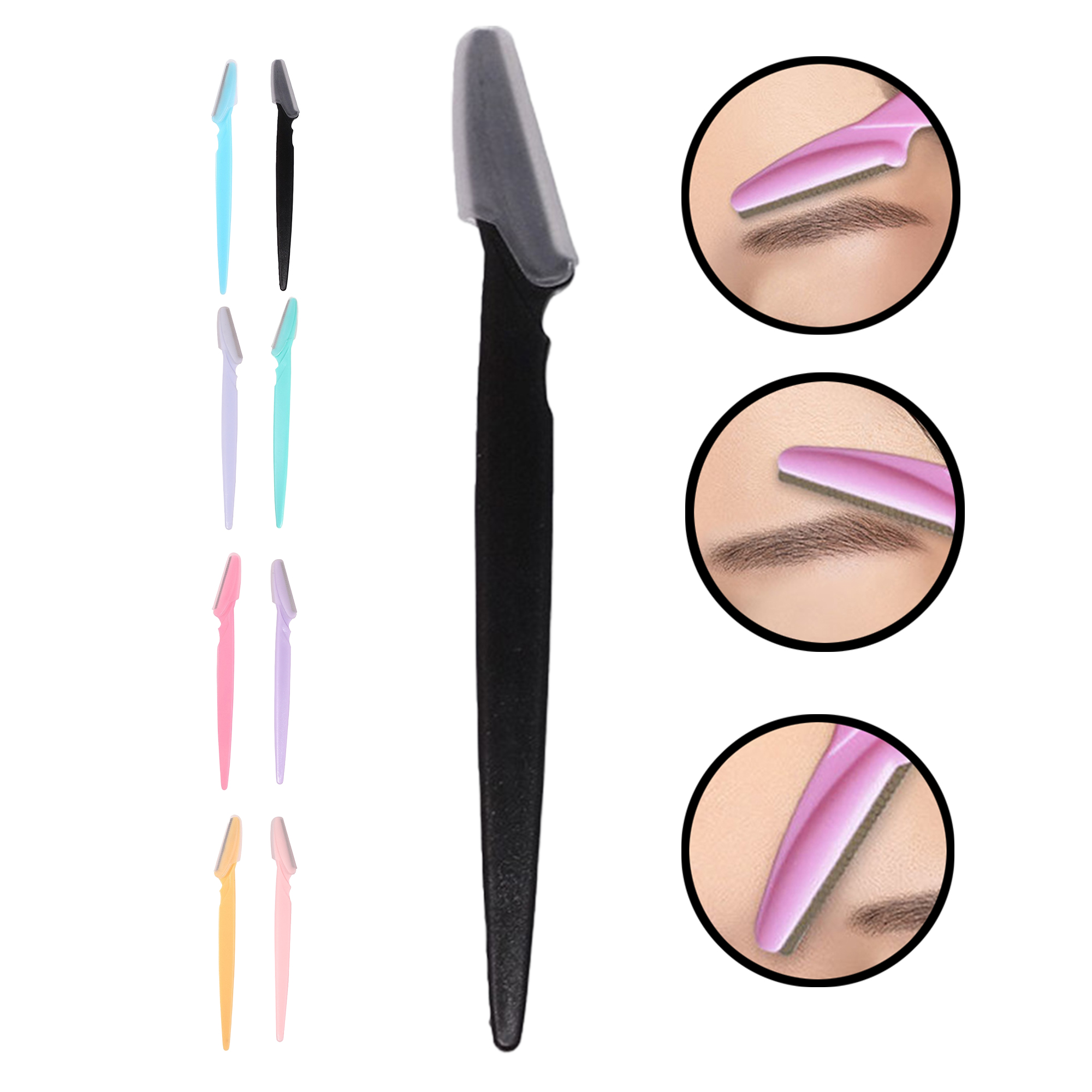 Eyebrow Razor Trimmer with Safety Guard 4
