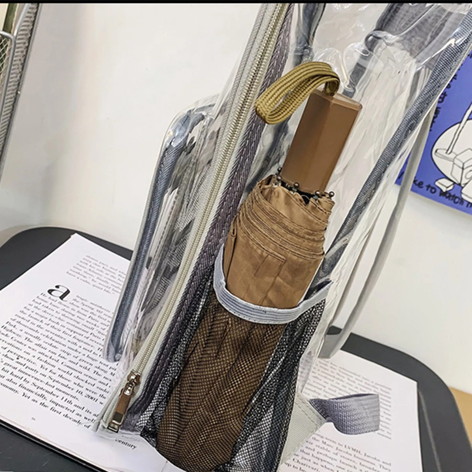 Transparent Pvc Backpack 3