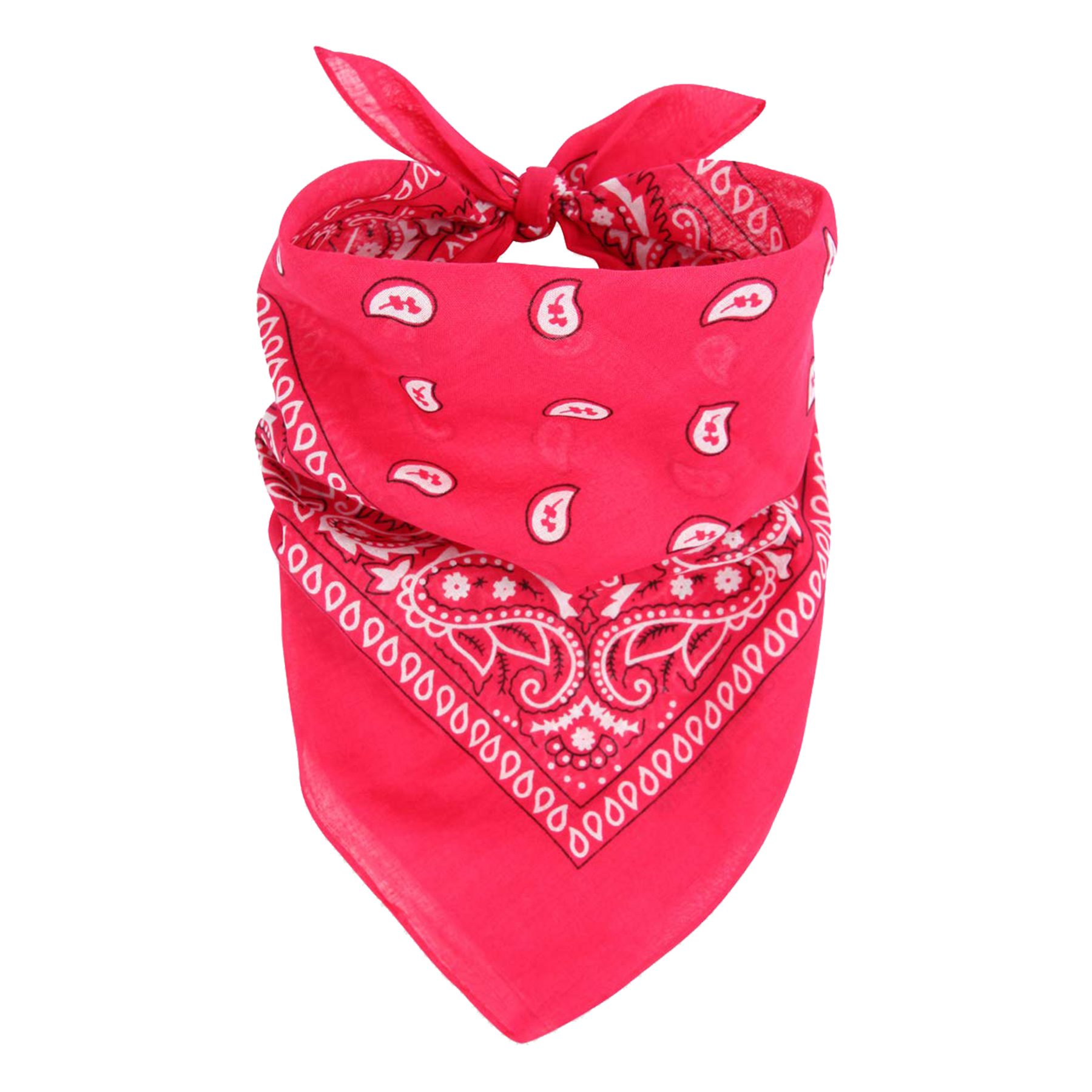 Versatile Printed Polyester Bandana 11