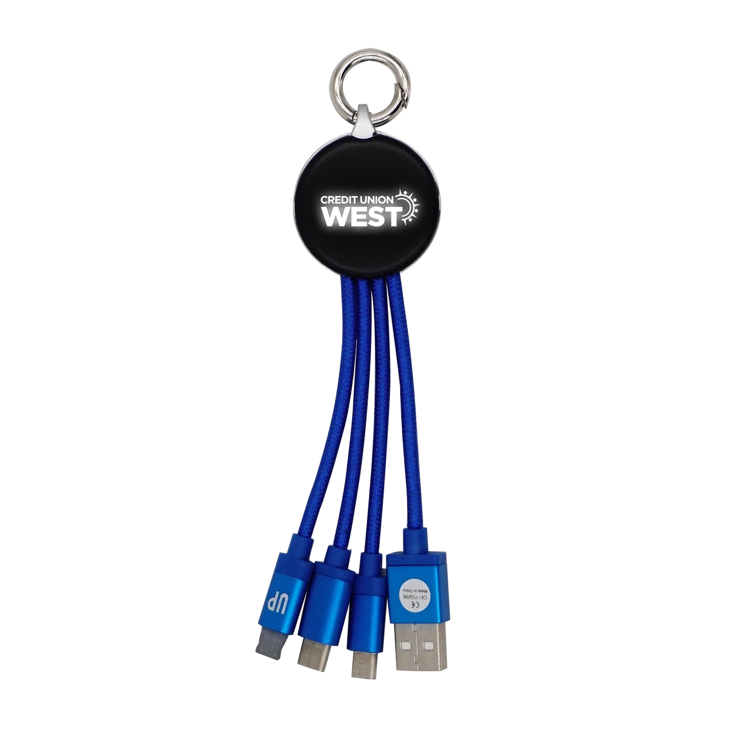 Metallic Logo Light Up Cable with Type C USB 19