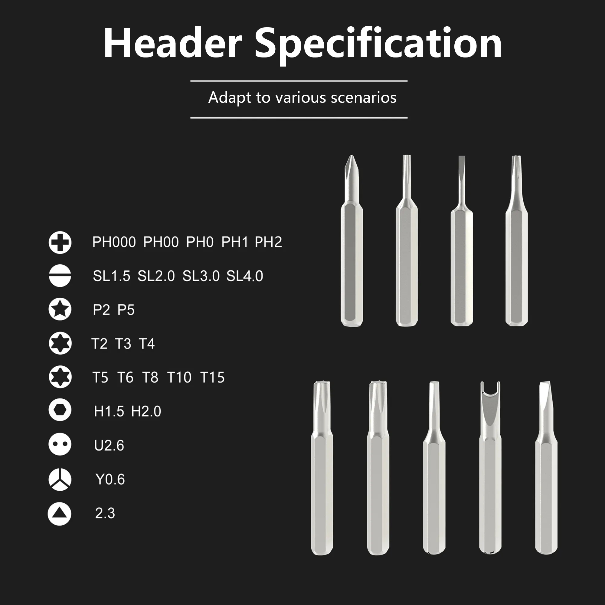24 In 1 Magnetic Precision Screwdriver Set 11