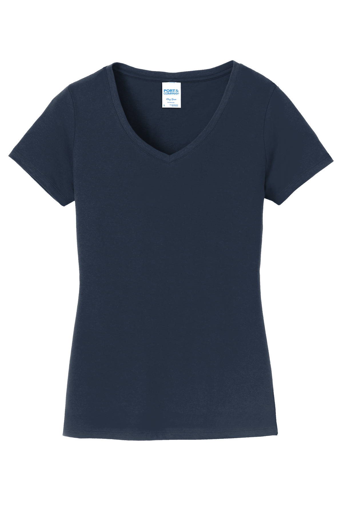 Port & Co Women's Fan Favorite V-Neck Tee. LPC450V 28
