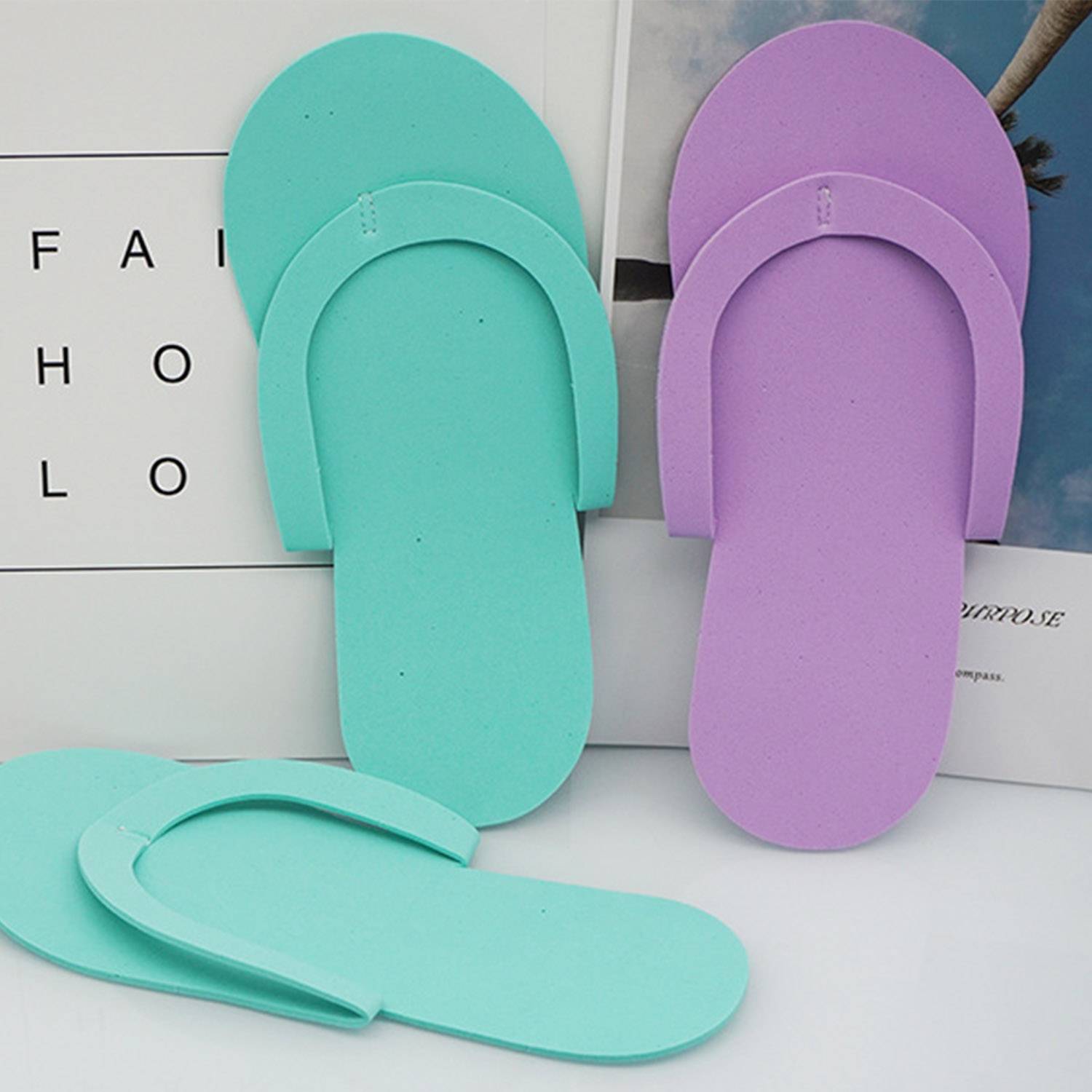 Eva Disposable Slippers 1 Pair 5