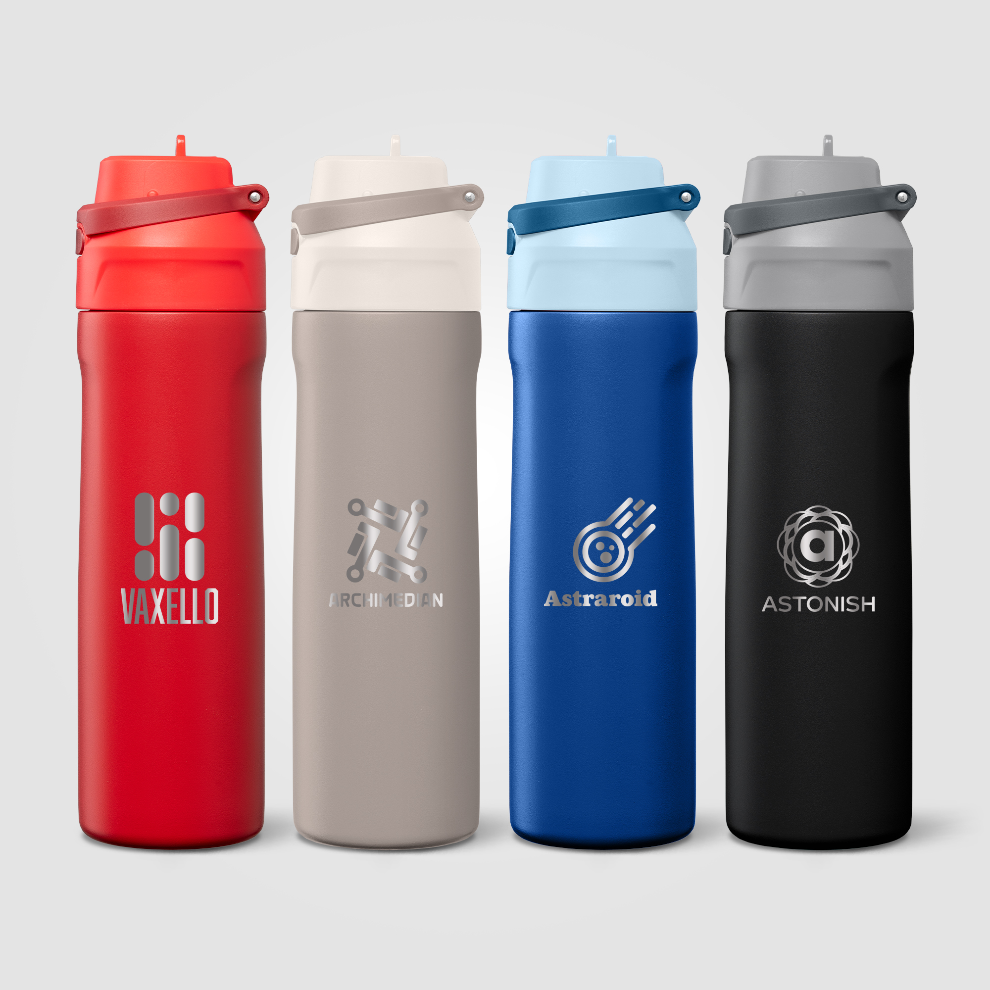 Lynk Stainless Steel Flip-Straw Bottle - 23 oz. 25
