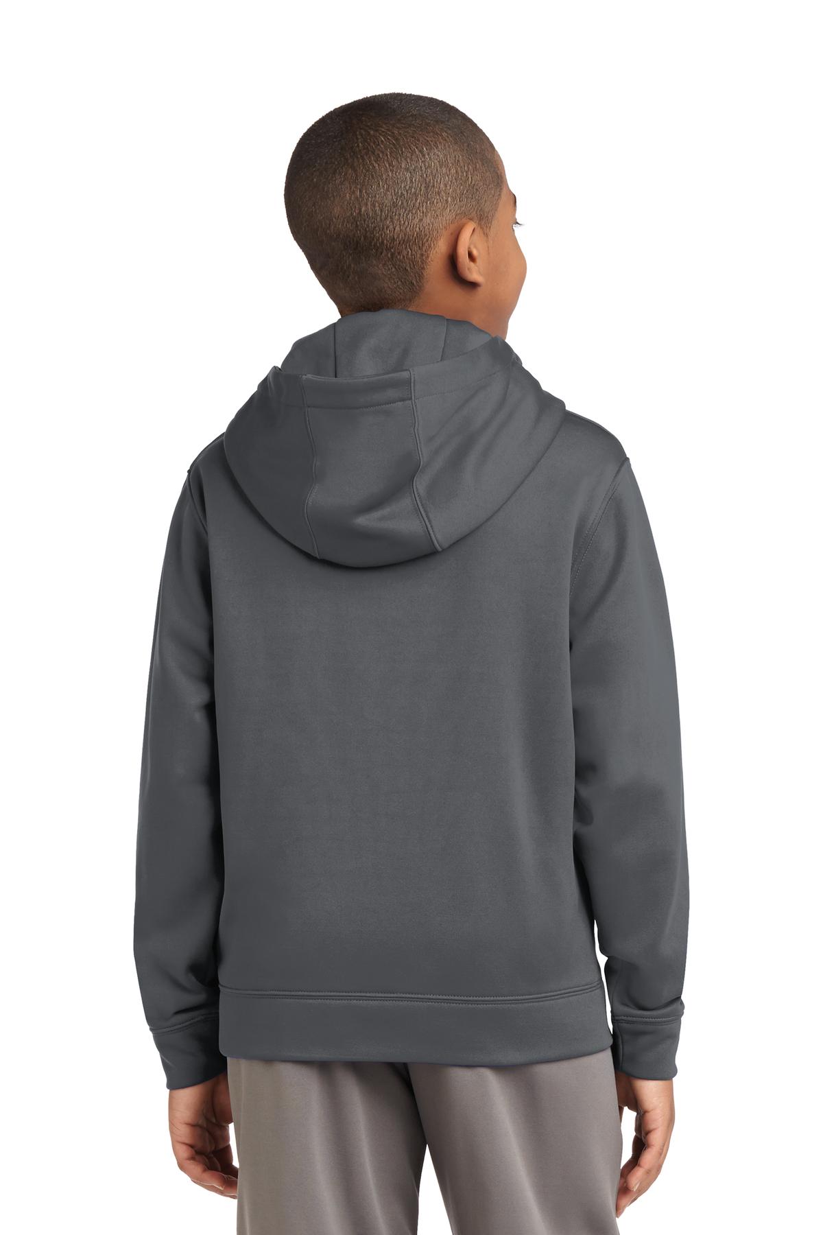 Sport-Tek® Youth Sport-Wick Fleece Hooded Pullover 26