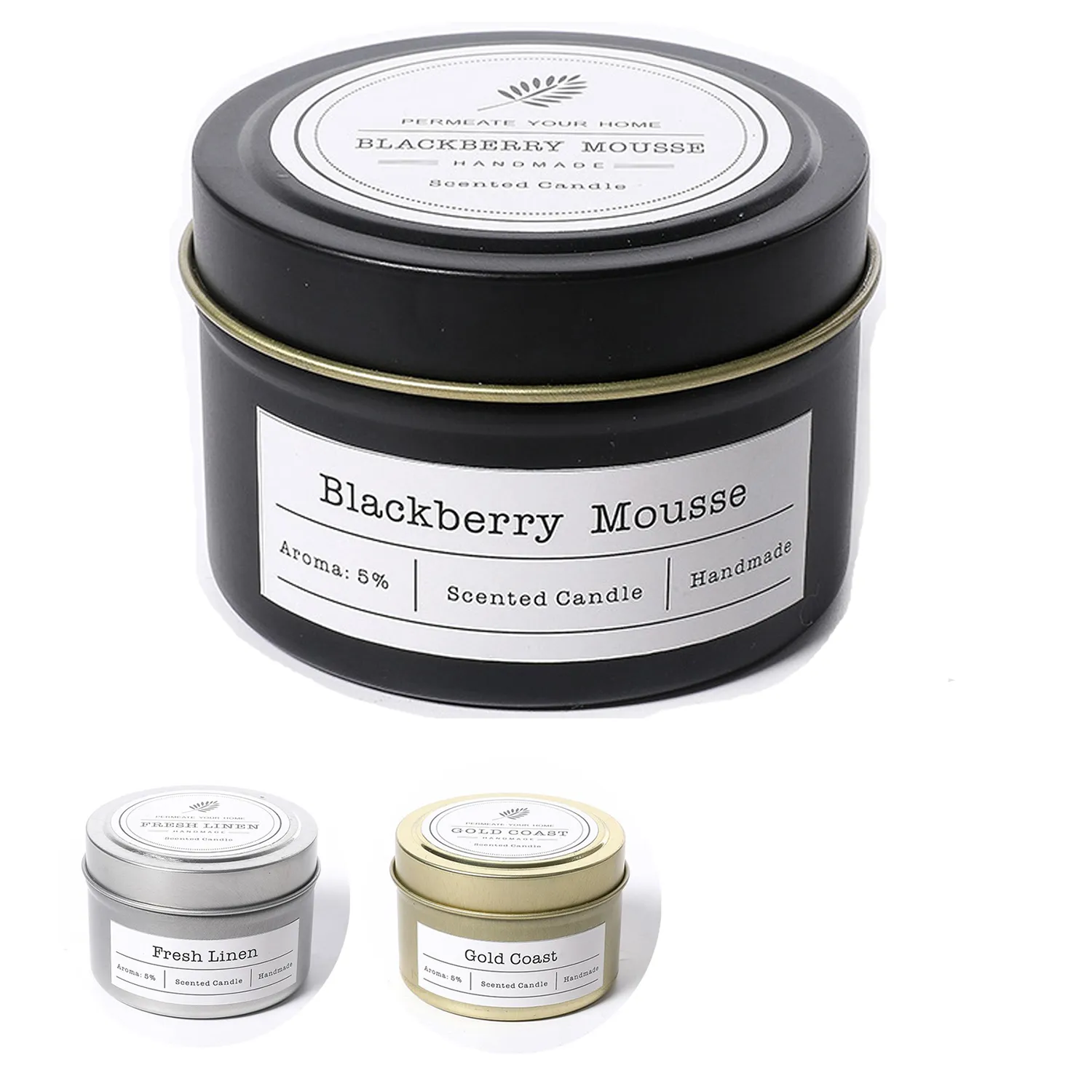 Scented Candle Can/Jar 4