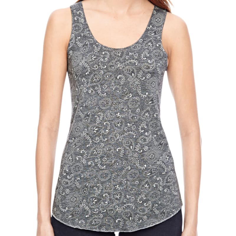 Alternative Ladies Meegs Printed Racer Tank 9