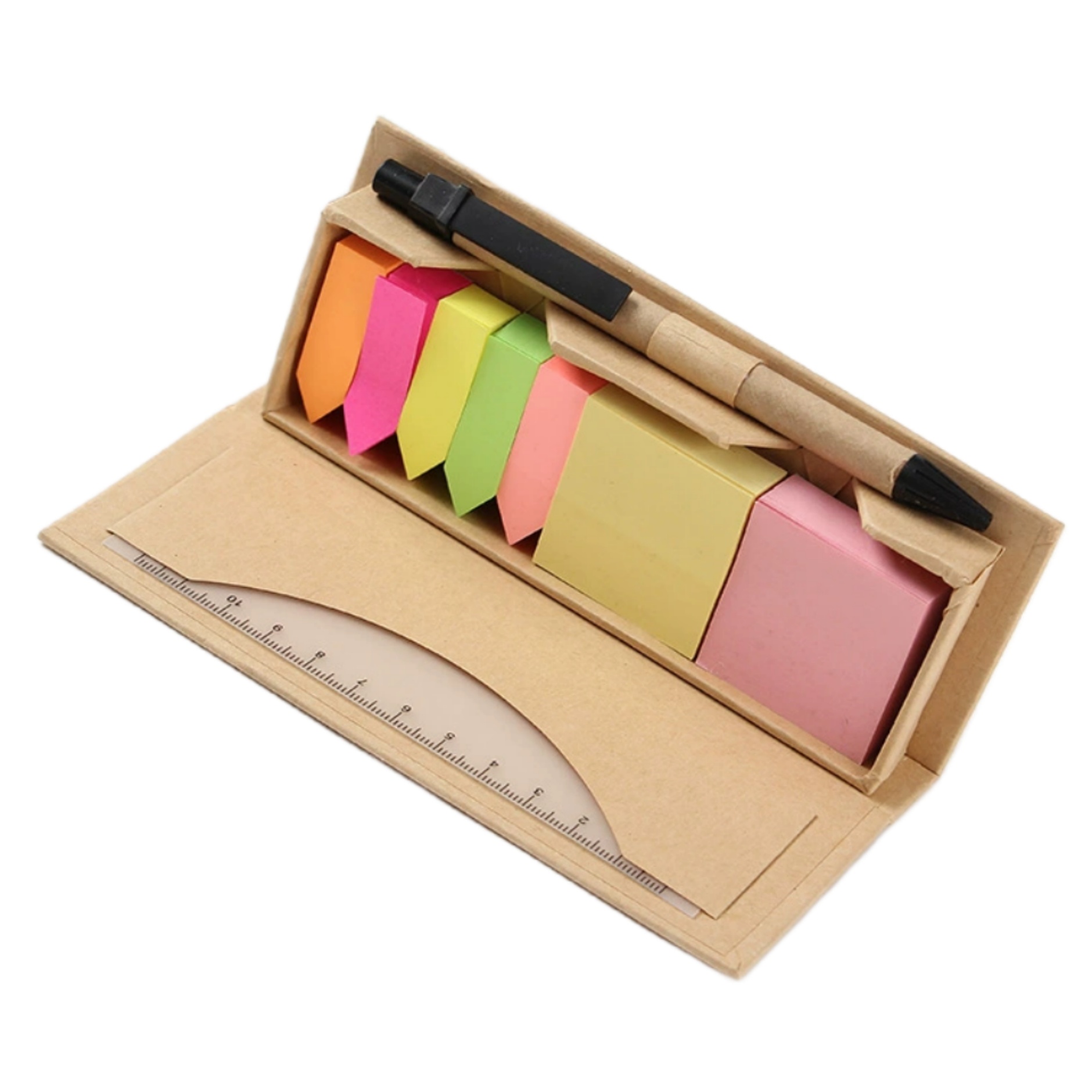 Kraftpaper Sticky Memo Note Set 6