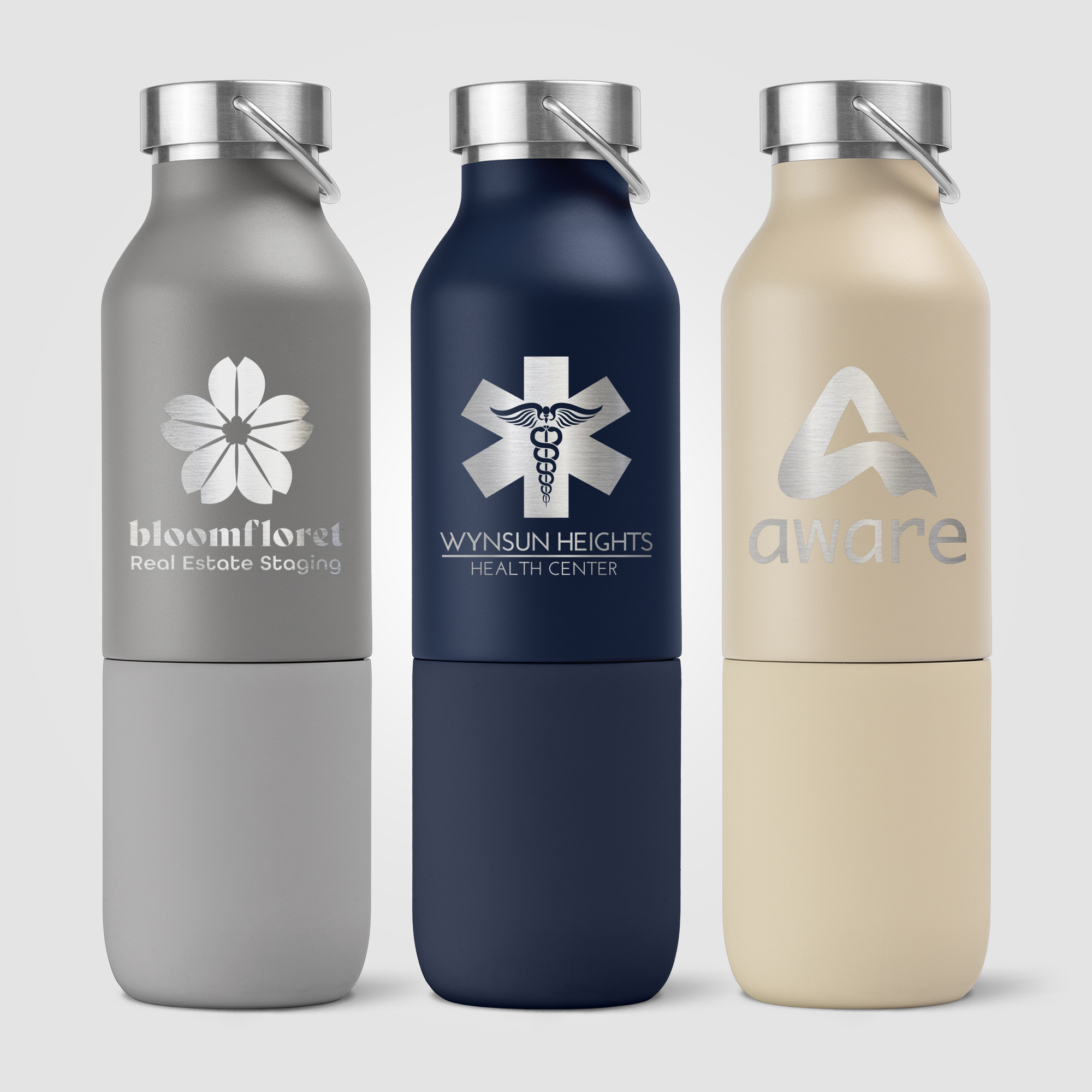 Freya Duo – 2-in-1 20 oz. Double-Wall Recycled Stainless Steel Bottle with 11 oz. Tumbler 1