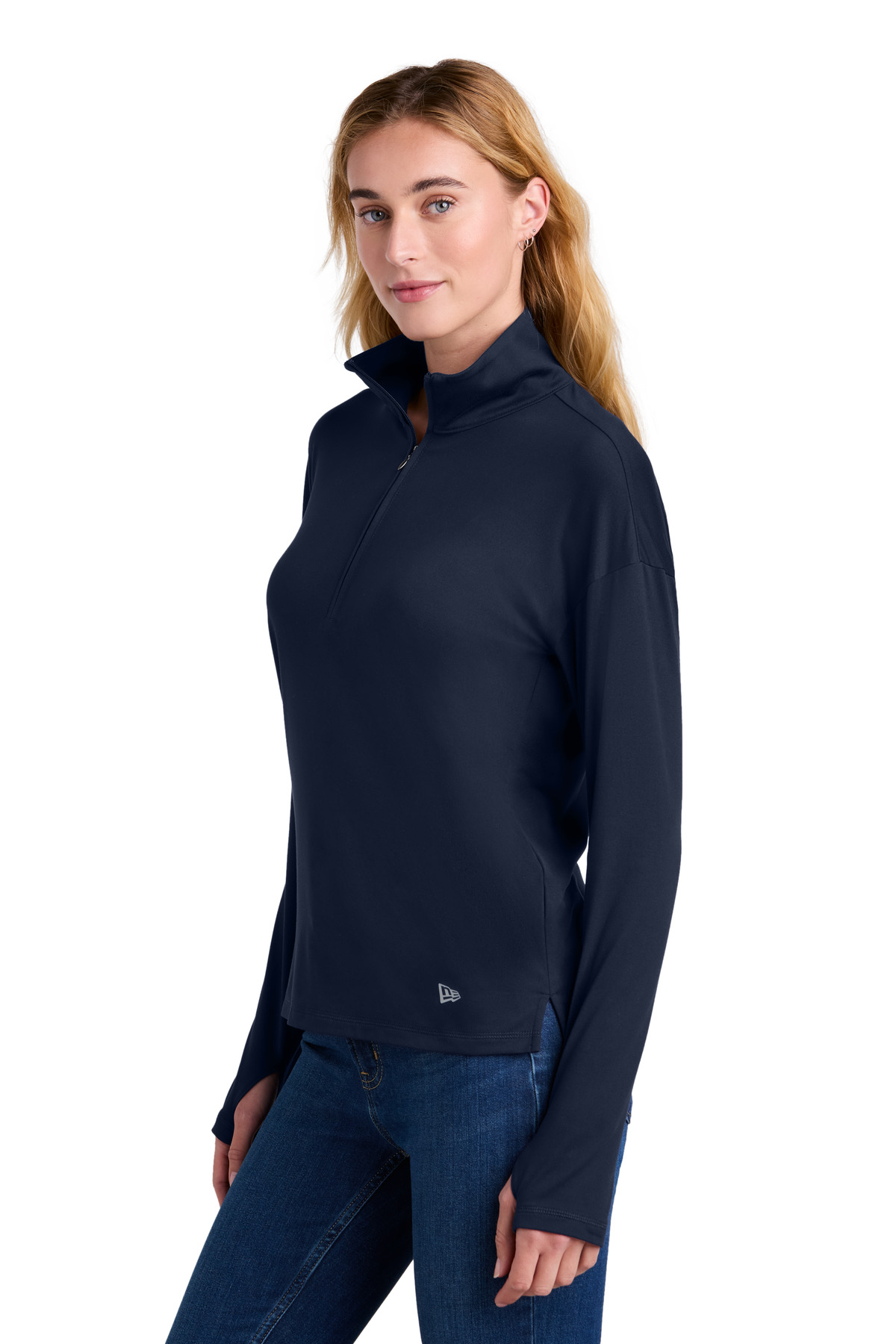 New Era Women's Power 1/2-Zip LNEA228 4