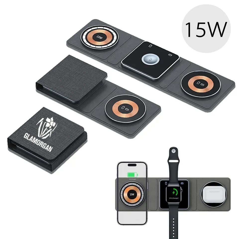 3 in 1 Magnetic Foldable Wireless Charger 3
