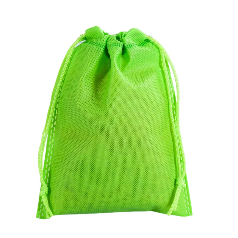 Foldable Non Woven Drawstring Sports Backpack 2