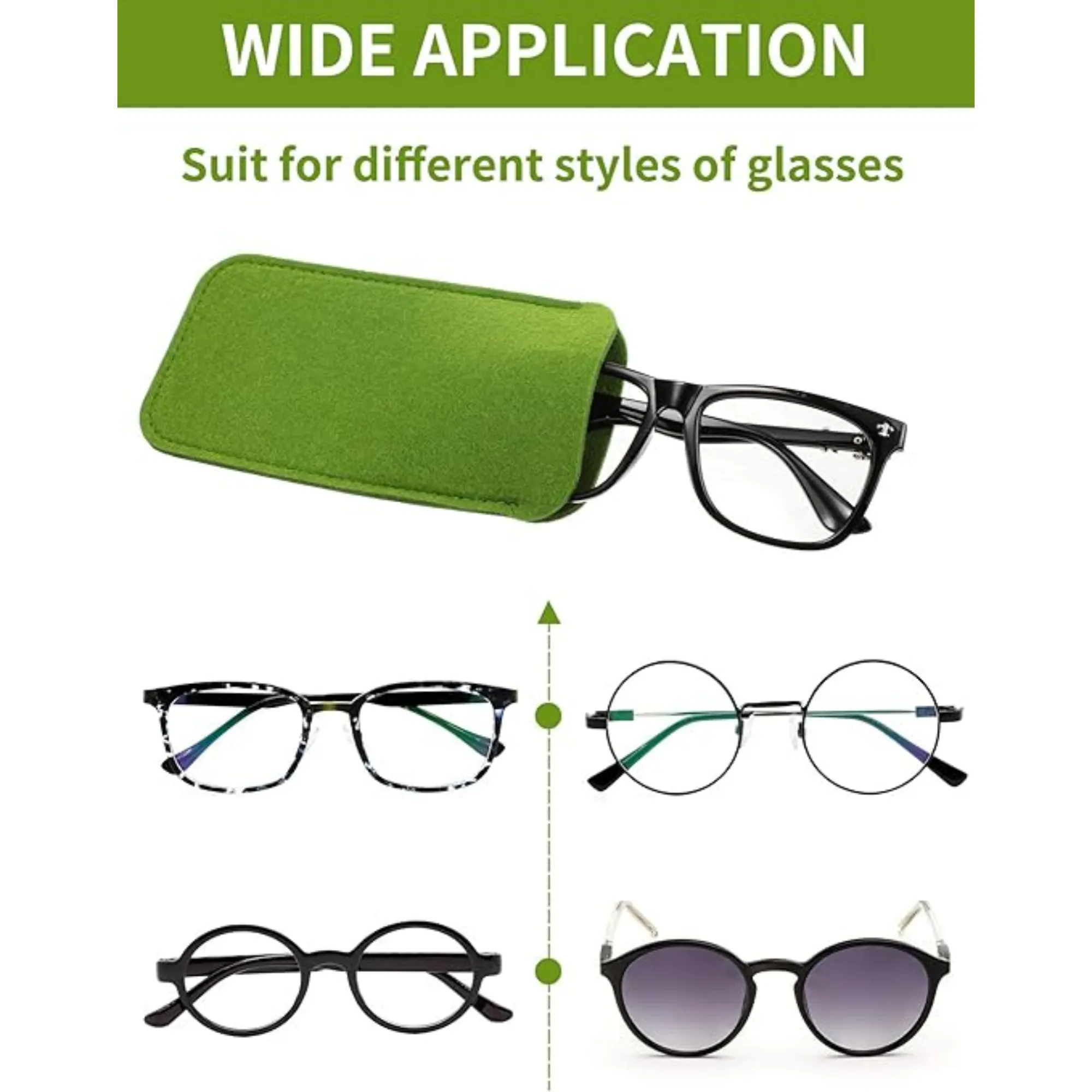 Soft Eyeglass Cases Sunglasses Storage Pouch Sleeve 2
