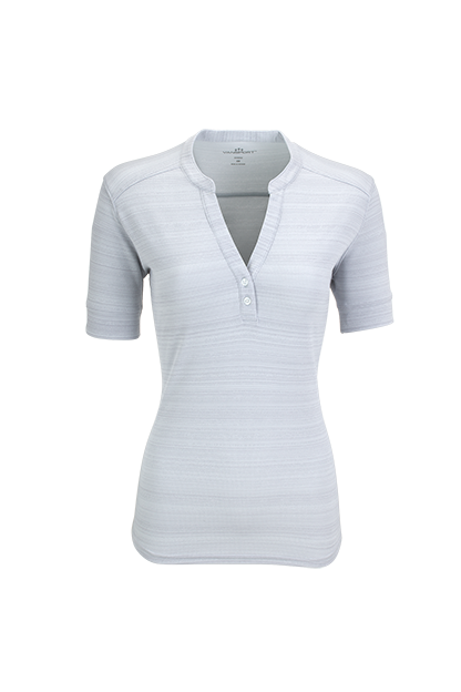 Women's Vansport Strata Textured Henley 28