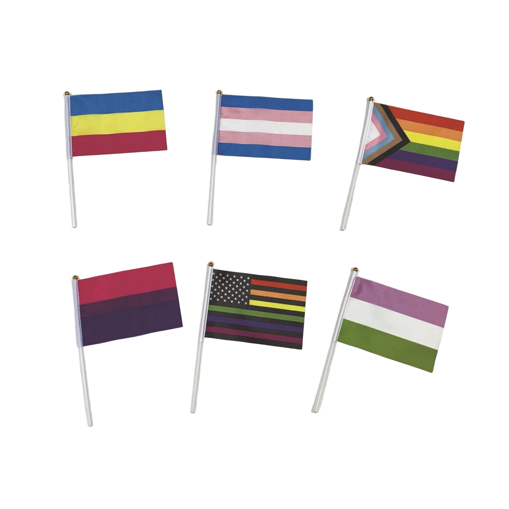 Pride Flag with Custom Logo 3