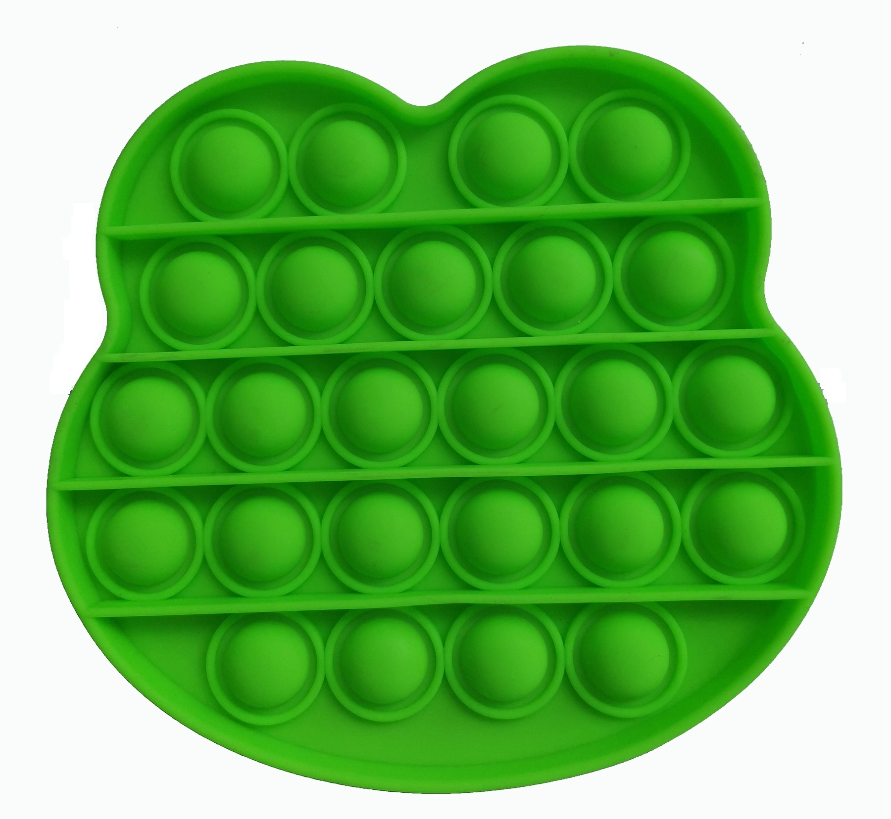 Frog Shaped Silicone Push Pop Bubble Toy 2