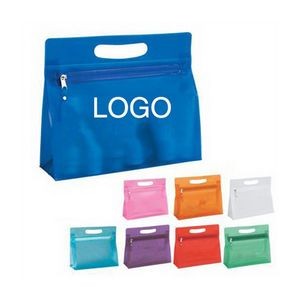 Clear Make up Pouch With Zipper 4