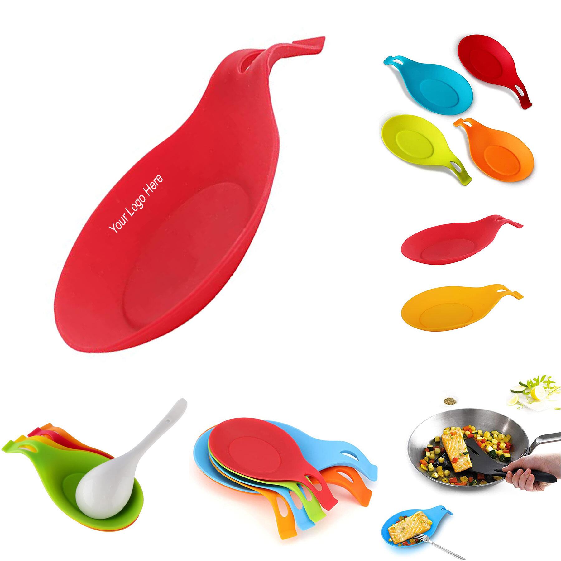 Flexible Silicone Spoon Rest 1