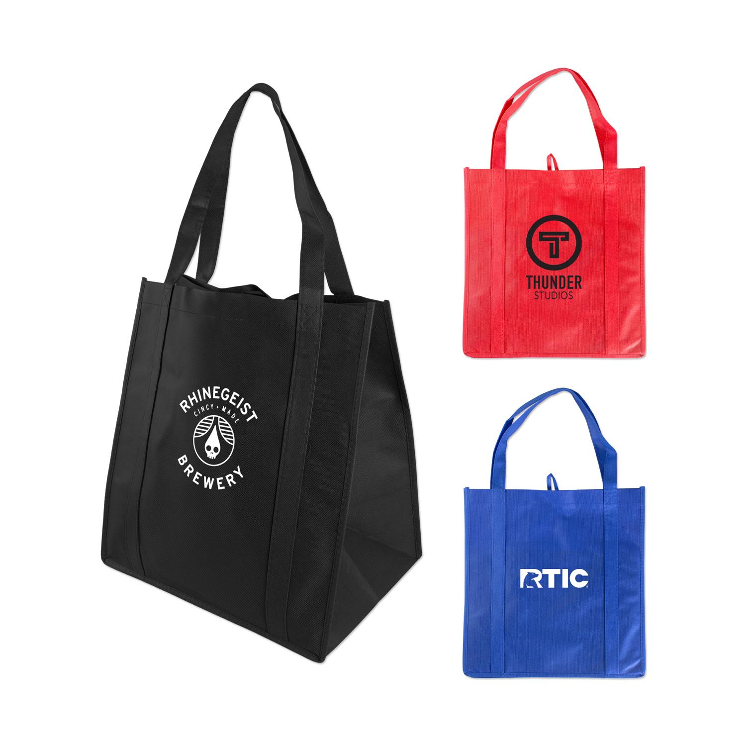 Large Nonwoven Tote with Gusset 1