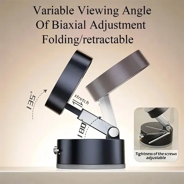 Foldable Magnetic Phone Holder with Vacuum Mount Stand 4