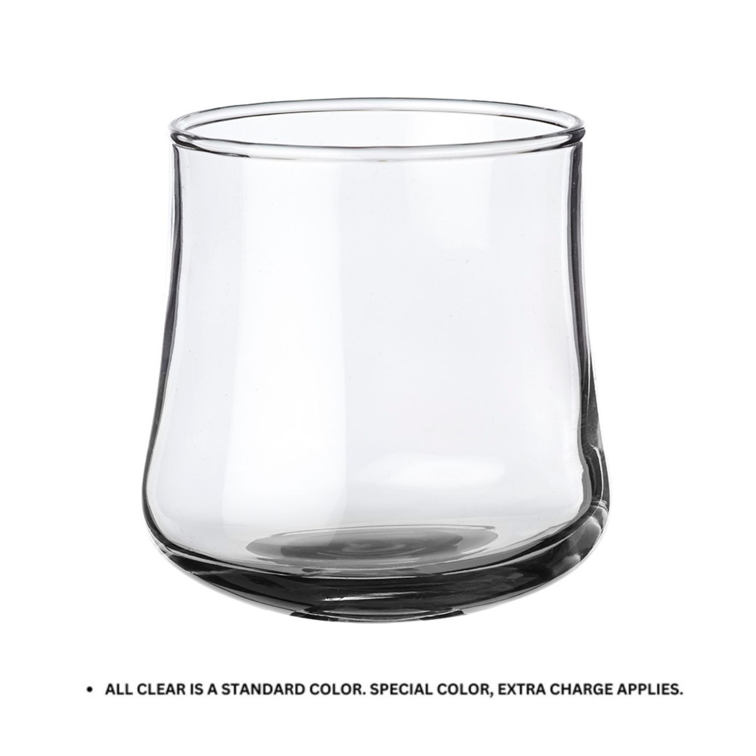 Elegant Rose Bud Stemless Glass, 11 oz. 4