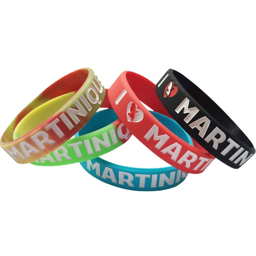 Debossed Silicone Wristband 1