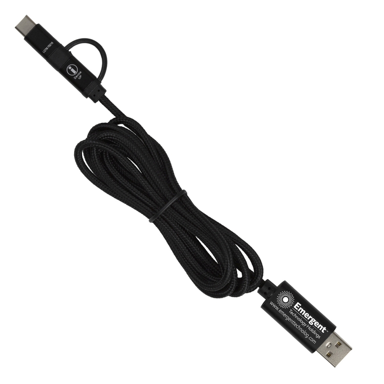 "OSLO" 5-in-1 Braided 6 Ft. Long Cell Phone Charging Cable 17