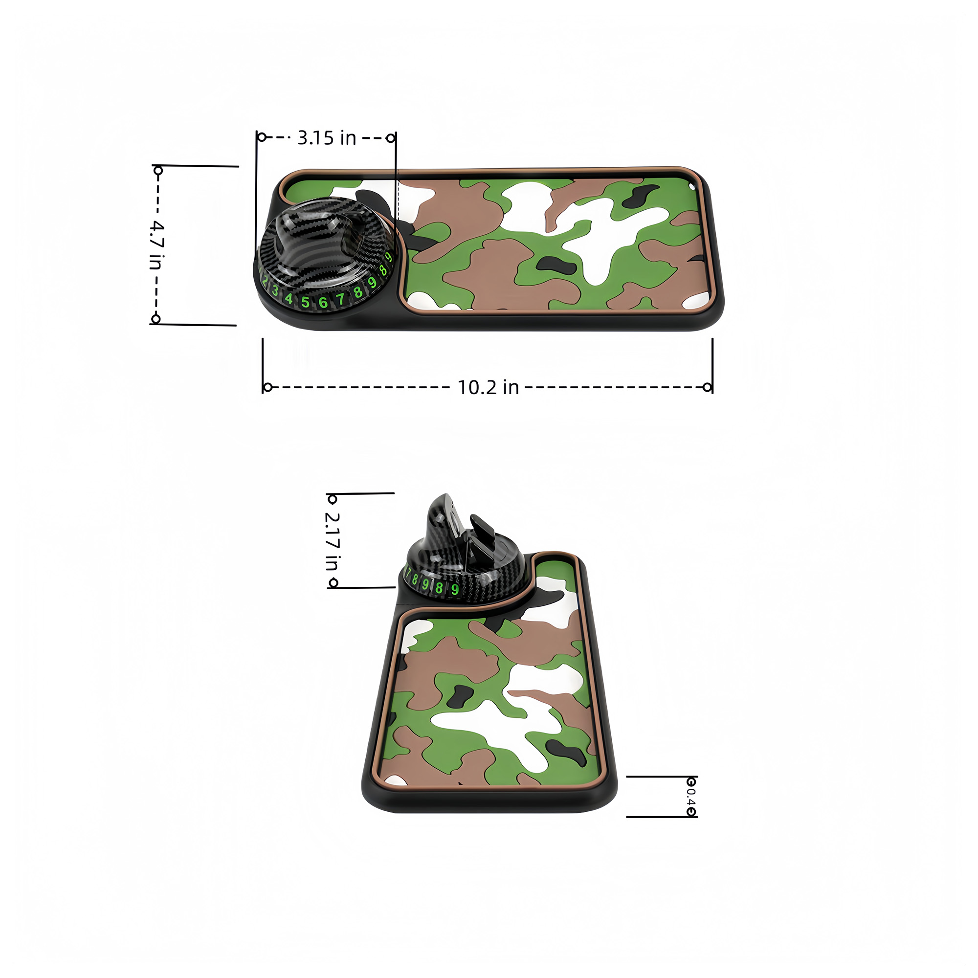Vehicle-mounted Camouflage Strap Holder Anti-slip Pad 2