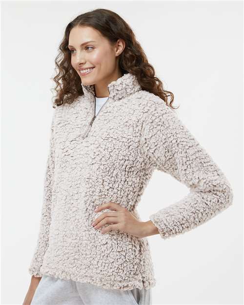 Women's Epic Sherpa Quarter-Zip Pullover - 8451 10