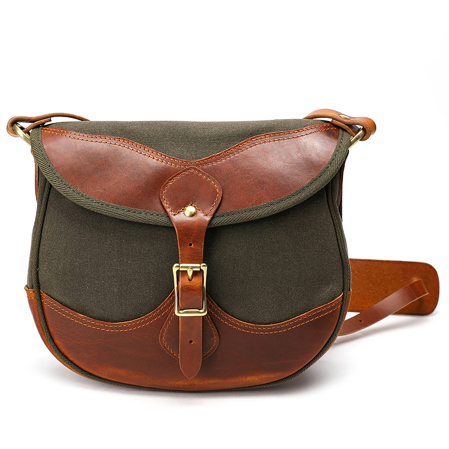 Retro oil wax canvas bag 4