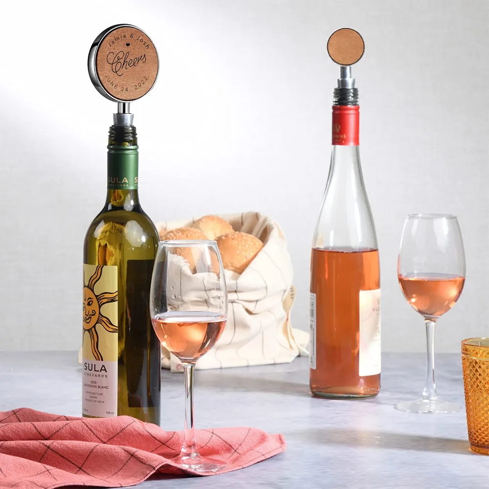 Wooden Wine Bottle Stopper 1