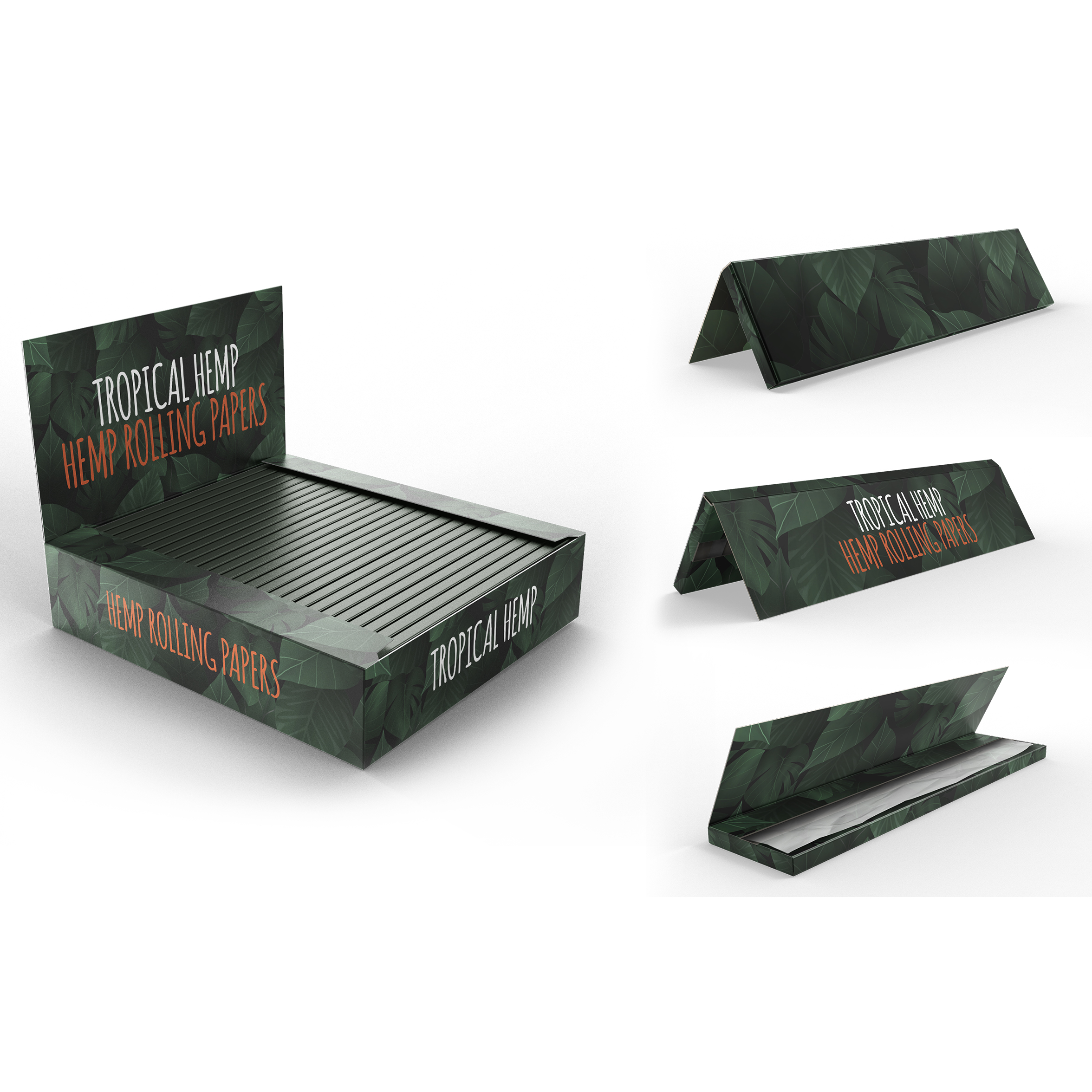 Hemp Rolling Papers – King Size – Full Custom Booklets 12