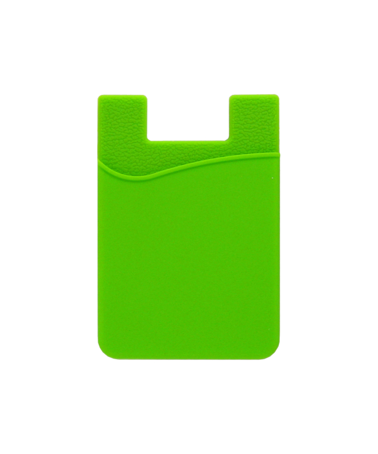 Union Printed - Silicone Phone Wallets - 1-Color Print 5