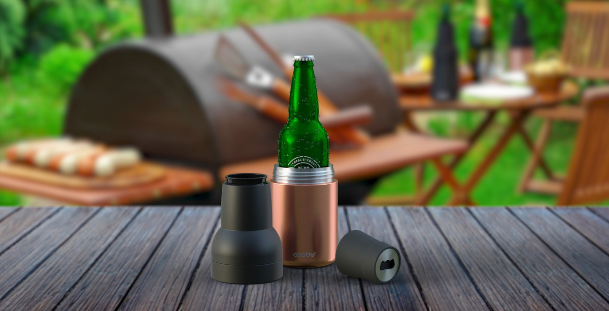 Asobu Frosty Beer 2-Go Bottle Insulator 13