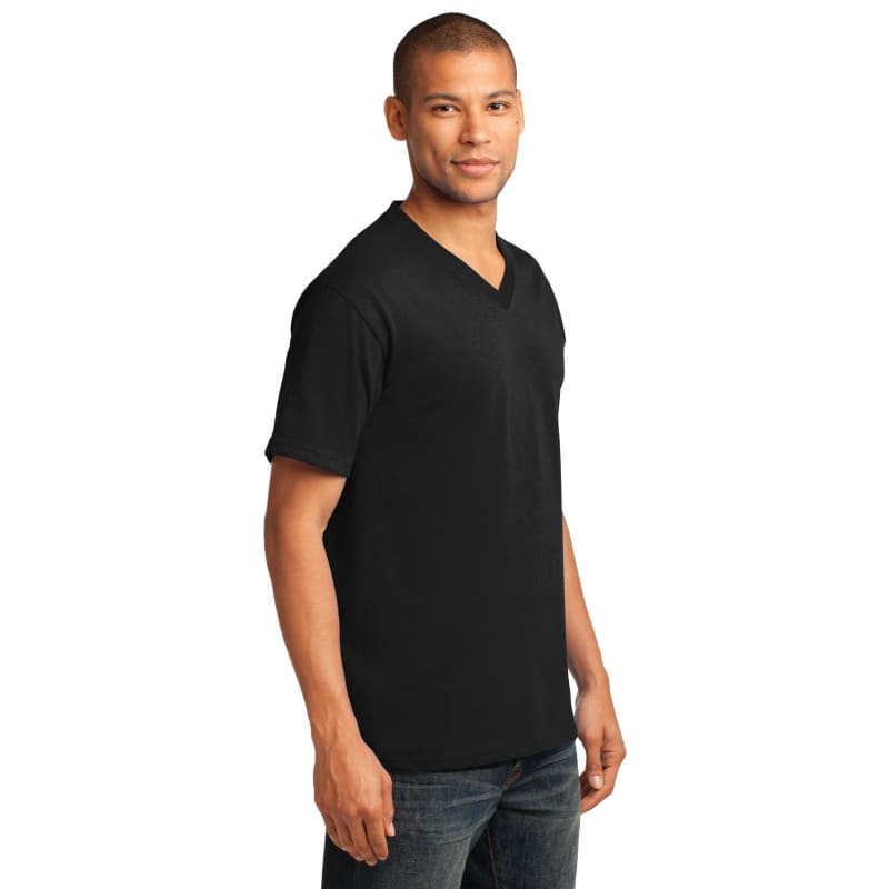 Port & Company Core Cotton V-Neck Tee. 36