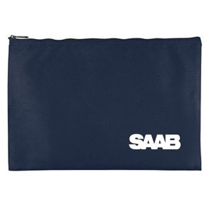10 Oz. Colored Canvas Zippered Portfolio 1