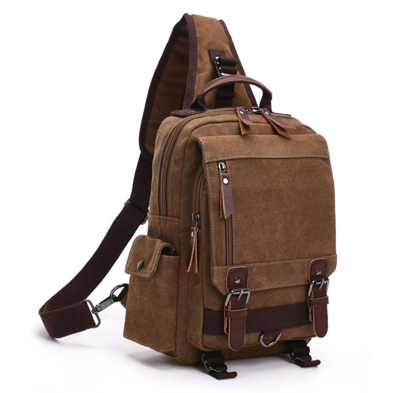 Canvas Shoulder Backpack 5