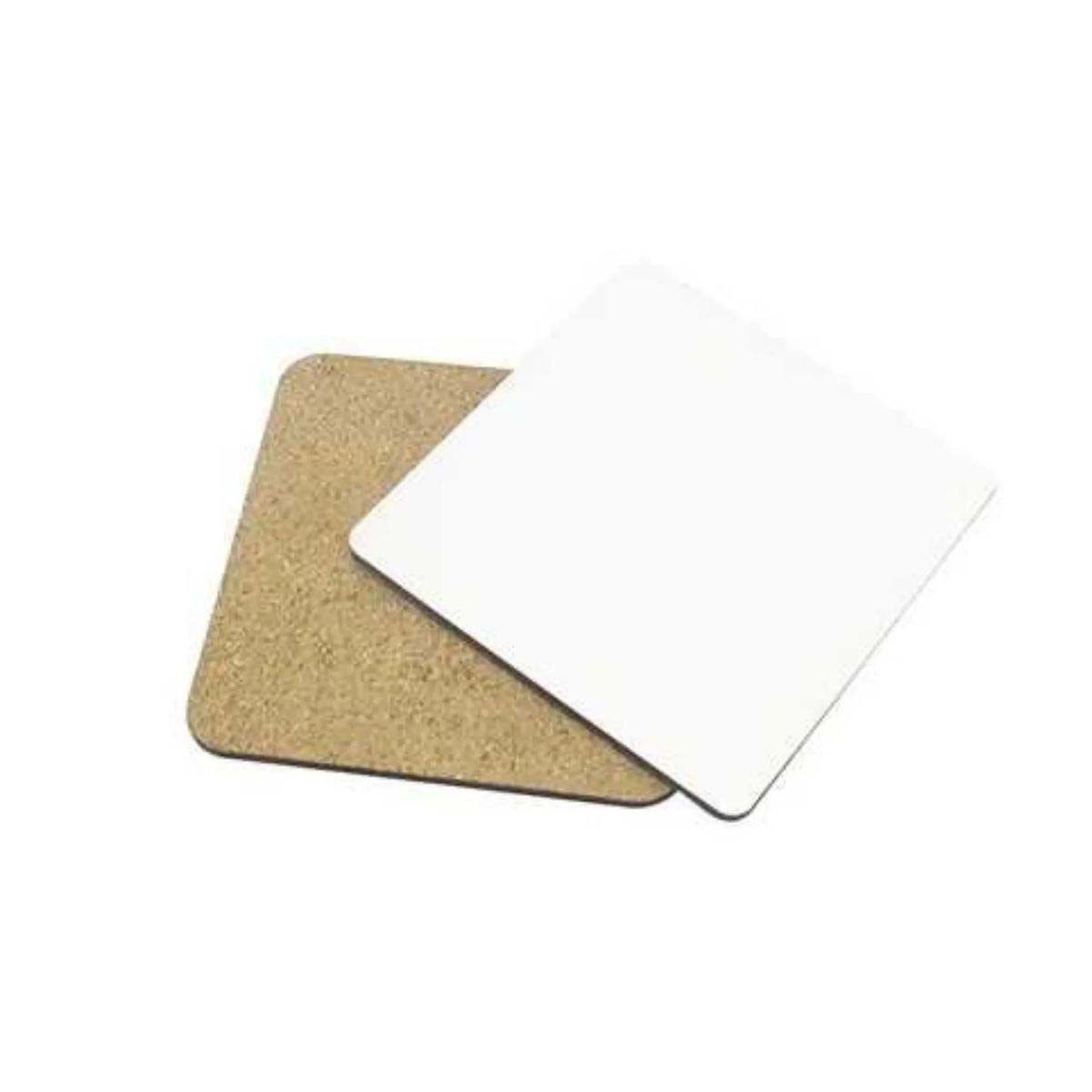 Stylish Square Cork Coaster for Home and Cafes 2