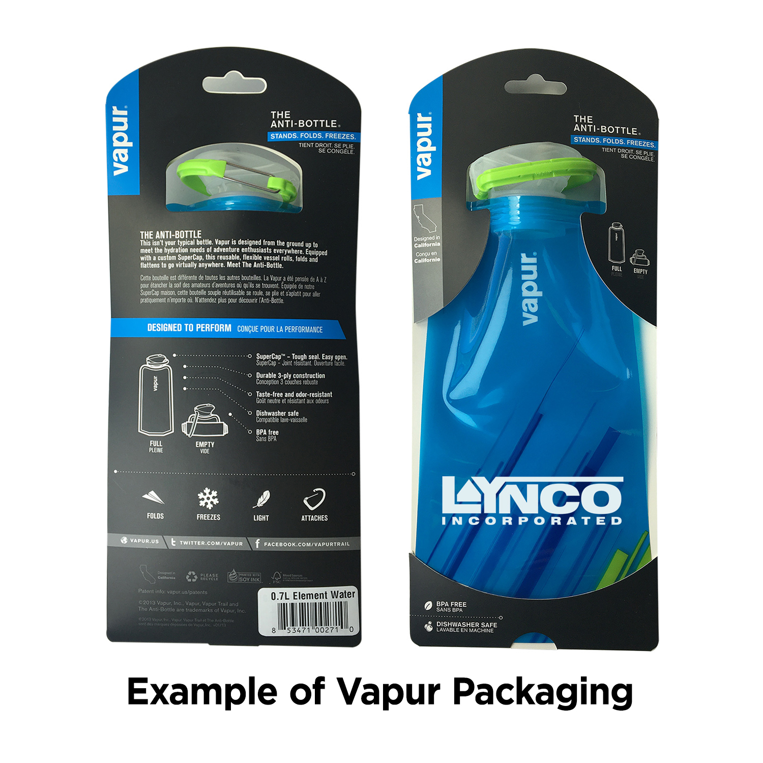 Vapur® Eclipse Folding Anti-Bottle .7L 16