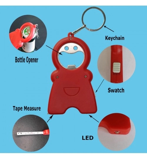 Multi-Functional Tape Measure Keychain 1