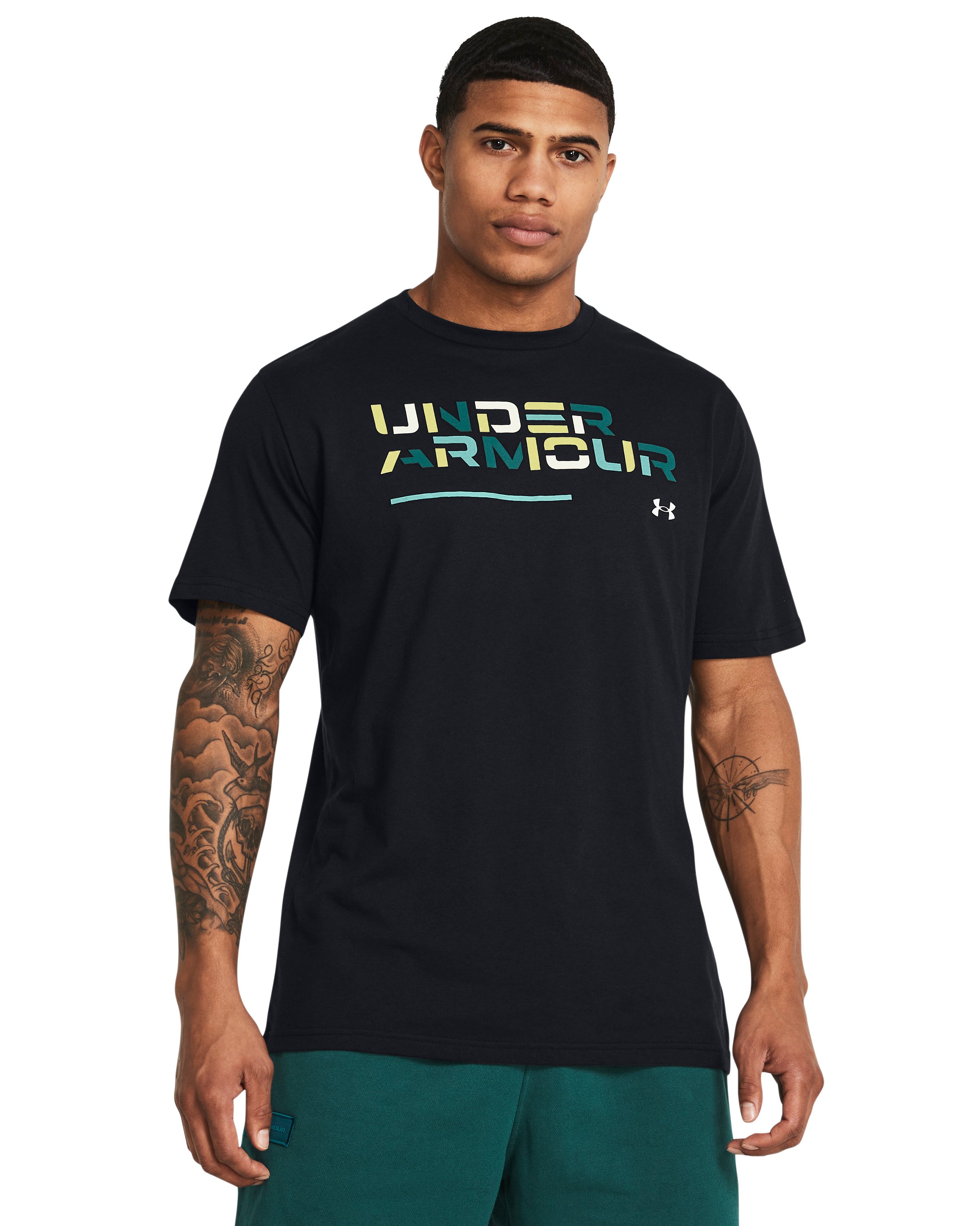 UA Colorblock Wordmark Men's Short Sleeve 4