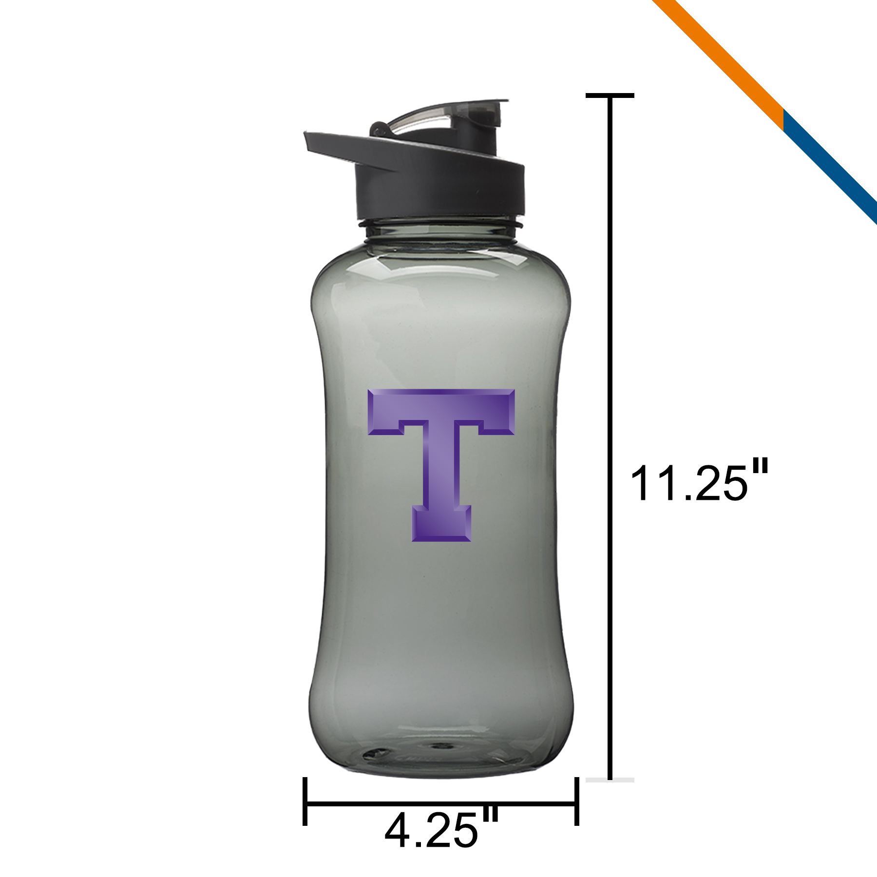 Holo Athlete Plastic Water Bottles - 60 OZ. 6