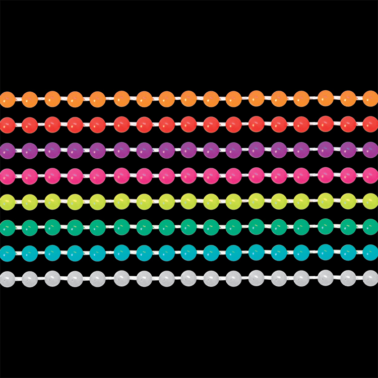 42" Glow In The Dark 12 Mm Beads